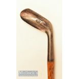 Myles Paxie Round Backed driving iron with the British and US patent with inner circle stamped to