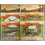 1912 Stockholm Olympics Pictorial Review Booklets (6) incl numbers 2, 3, 8, 10, 12 and 23, each 16