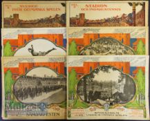 1912 Stockholm Olympics Pictorial Review Booklets (6) incl numbers 2, 3, 8, 10, 12 and 23, each 16