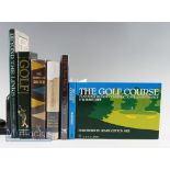 Various Golf Book Selection to include Beyond the Links by S F Baddiel, The Golf Course by F