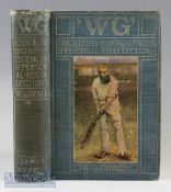Cricket Reminiscences and Personal Recollections by W G Grace 1899 - extensive 524 page book with