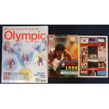 1988 Summer and Winter Olympics Programmes (3) Seoul Olympics IBM souvenir programme and British
