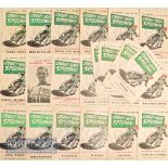 1966 Cradley Heath Speedway Programme Selection includes League Championship, Midland Rider’s