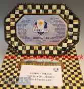 2014 The 40th Ryder Cup Gleneagles - Mackenzie-Childs USA large decorative serving platter – the
