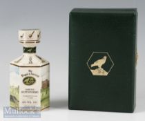 The Royal & Ancient Miniature Decanter - Rare Gordon Highlander 20yr Old Scotch Whisky 43% Vol