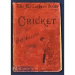 Cricket Book – Fred C Holland – “Cricket All England Series” 1st ed 1904 publ’d Geo Bell & Son