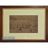 Michael Brown – Life Association “Aberdovey: Ladies Golf Championship 1901” golf print - used for