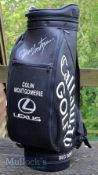 Colin Montgomery Official Callaway Big Bertha Sponsors Signed Tour Golf Bag – signed By Monty to