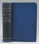 The Jubilee Book of Cricket by Prince K S Ranjitsinhji 1897 first edition, 465 pages with over 100