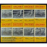 Collection of Hackney Speedway programmes from 1963 to 1974 (58) - to include 1963 x24 - 1st