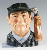 Royal Doulton ‘Golfer’ D6784 Character Jug special edition new colourway 1987 for John Sinclair,