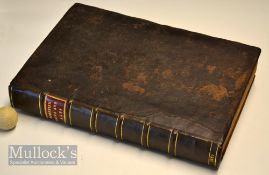 1681 The Laws and Acts of Parliament large leather bound book – covering the period from King