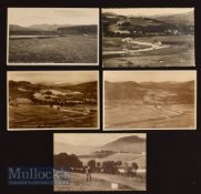 Collection of Scottish Golf clubs and Golf Course postcards in the Royal Deeside and other local