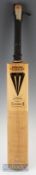 Signed Duncan Fearnley Supreme Cricket Bat – to the face of the bat are 12 signatures of