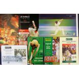 Cricket Mixed Programme and Ticket Selection – incl 1994 England v South Africa first test and
