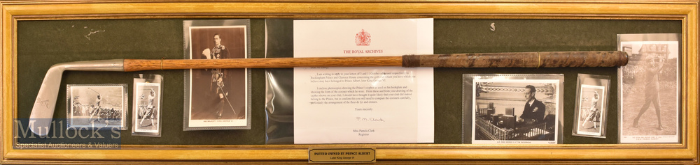 Of historical importance - Prince Albert, later King George VI personally owned monel metal blade