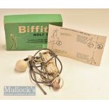 Biffit Golf Set - Golf Practice aid with original green box, ball, two pegs, string and rubber,