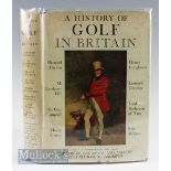 Darwin, Bernard and Others – A History of Golf in Britain Book 1952 1st ed, in original green boards
