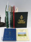 Collection of English South/Coastal Golf Club Centenary/History Golf Books – some signed (9) – Rye