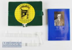 Douglas, Edgar, J (signed) The Gate to Golf Book reproduced from 1920 original 1982, in blue cloth