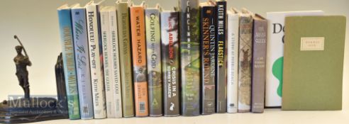 Golf Fiction Books with titles including Skinner’s Round, The Silver Cleek, A Storm at Pebble Beach,