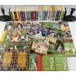 Large Quantity of Playfair & Sports Argos Cricket Annuals - 1950s and Onwards. (60+)