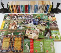 Large Quantity of Playfair & Sports Argos Cricket Annuals - 1950s and Onwards. (60+)