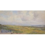 HEARD, HUGH PERCY - RBA, RA, Walker Gallery – (1866-1940) Royal North Devon Golf Course – large