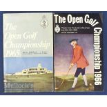 1965 and 1966 Open Golf Championship Programmes including1965 Royal Birkdale programme (Peter