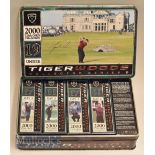Tiger Woods Collector Series 2 Nike Golf Balls - 12x balls within decorative tin, some wear to tin