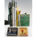 Assorted Golf Books titles including Charles Whitcombe on Golf, The History of Golf, Pinehurst