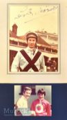 Horse Racing - Lester Piggott and Steve Cauthen (USA) signed photograph of two of the most