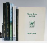 Golf Club Histories to include The Lytham Century, The Lytham Century and Beyond, The History of