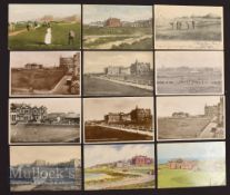 Collection of St Andrews Golfing postcards covering the period from early 1900s to the late 20th c –