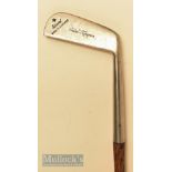 Gibson of Kinghorn Metro ‘Topspin’ negative loft putter with wide top line and narrow sole showing