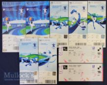 Mixed Winter Olympics Tickets (9) – 1994 Lillehammer ice hockey Slovakia v Italy and Germany v