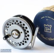 Hardy Bros England The Marquis 7 Multiplier alloy trout fly reel - correct smooth alloy foot, U