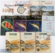 Selection of 1960s Hardy Catalogues incl 3x 1961, 2x 1964 plus Coarse Big Game and Sea Fishing