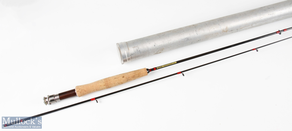 Grey’s Northumbrian brook rod 7ft 2pc 3/4 line, good used condition, in cloth bag and alloy tube