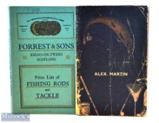 2x Scottish Fishing Tackle Makers Catalogues from 1938 and 1940 – Forrest & Sons Kelso on Tweed