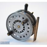 Early Pre Production Wallace Watson Silex style alloy casting reel (pre Patent/Factory model?) -