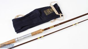 Hardy Bros Fibalite 8ft spinning rod 2pc, 7/8 lb in mcb