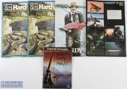 Selection of 1970s/80s Hardy Catalogues 2x 1975, 1976 with shop copy label to front, 1978 and a