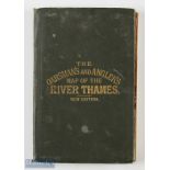 The Oarsman’s and Angler’s Map of the Thames from its source to London Bridge, c1907, 27 section