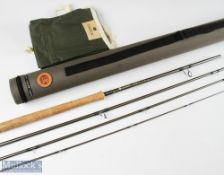 Hardy Bros Swift MkII 13ft 4pc carbon salmon fly rod line 8#, light use in MCB and cordura tube
