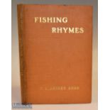 Dodd, G. L. Ashley – “Fishing Rhymes” 1913 1st edition, published by Elkin Mathews, London, in