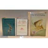 3x Fishing Books – Bennett, Tiny “The Art of Angling” 1970 with illustrations, signed by author to
