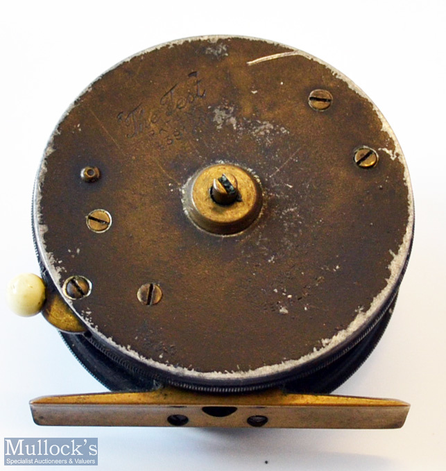 3x interesting small alloy reels – Rare smallest size Percy Wadham Newport Specialities Pat “The - Image 3 of 4