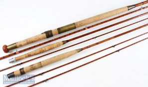 Hardy ‘The Triumph’ split cane fly rod 9ft 2pc, needs restoration, no bag; Hardy Split Cane Fly