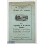 Lloyd, John – “The Ancient Free Fishery of the Wye” 1911 published by the Hereford Press &